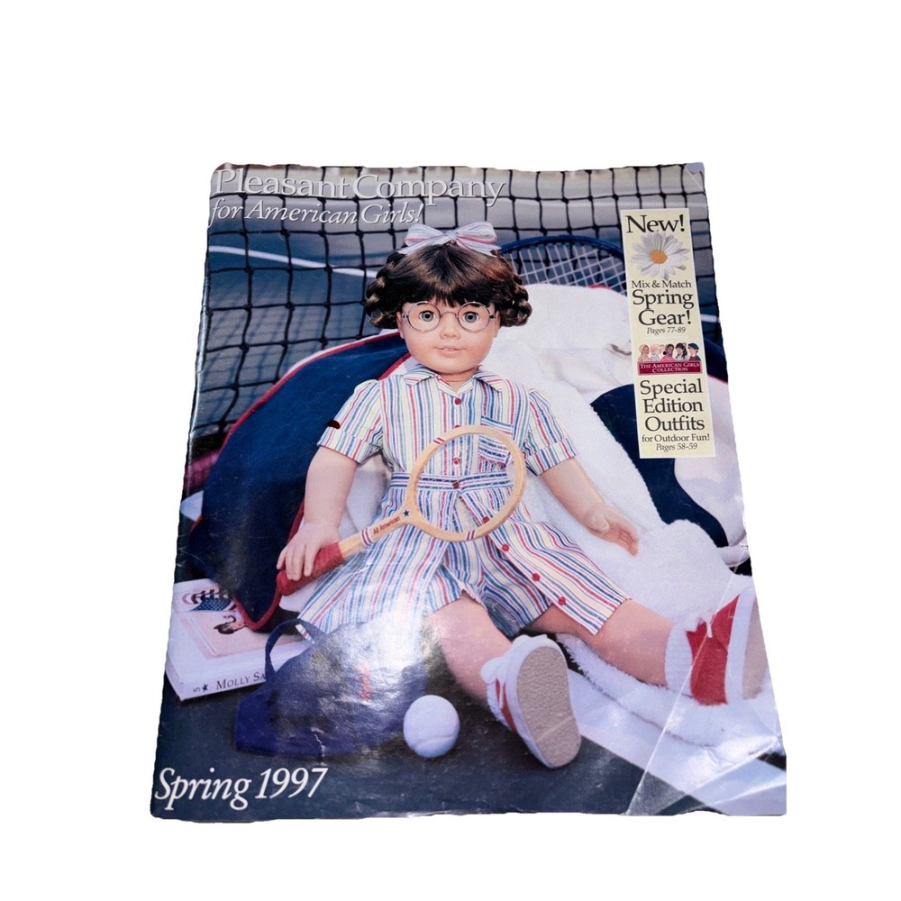 American Girls Spring 1997 Catalog featuring the Molly McIntire Doll